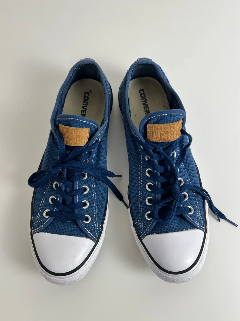 Converse Chuck Taylor All Star Blue Low Top Canvas Sneakers Skater Men’s 11 - Picture 3 of 12